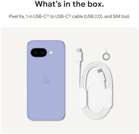 Google Pixel 9a with Gemini - Unlocked Android Smartphone with Incredible Camera and AI Photo Editing, All-Day Battery, and Powerful Security - Obsidian - 128 GB : Cell Phones & Accessories - Image 8