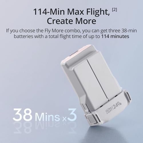 DJI Mini 3 Fly More Combo (DJI RC), Drones with Camera for Adults 4K, 3 Batteries for 114-min Flight Time, Vertical Shooting, 32800ft (10km) Video Transmission, Lightweight Mini Drone for Beginners : Toys & Games - Image 4