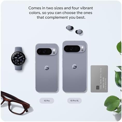 Google Pixel 10 Pro XL - Unlocked Android Smartphone - Gemini AI Assistant, Triple Rear Camera System, Fast-Charging 24+ Hour Battery, and 6.8" Super Actua Display - Obsidian - 512 GB (2025 Model) : Cell Phones & Accessories - Image 6