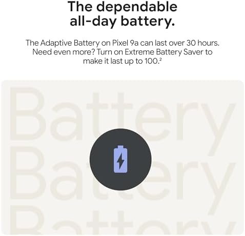 Google Pixel 9a with Gemini - Unlocked Android Smartphone with Incredible Camera and AI Photo Editing, All-Day Battery, and Powerful Security - Obsidian - 128 GB : Cell Phones & Accessories - Image 3