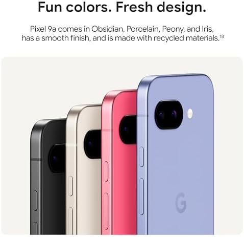 Google Pixel 9a with Gemini - Unlocked Android Smartphone with Incredible Camera and AI Photo Editing, All-Day Battery, and Powerful Security - Obsidian - 128 GB : Cell Phones & Accessories - Image 10