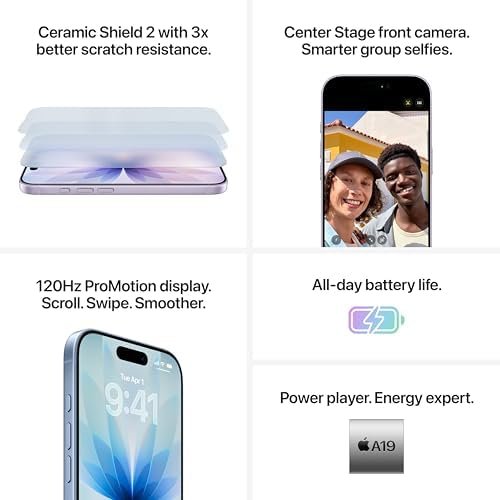 iPhone 17 White 256GB : Cell Phones & Accessories - Image 5