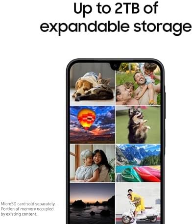 Samsung Galaxy A17 5G Smart Phone, 128GB, Large AMOLED, High-Res Camera, Durable Design, Super Fast Charging, Expandable Storage, Circle to Search, 2025, US 1 Yr Manufacturer Warranty, Black : Cell Phones & Accessories - Image 6